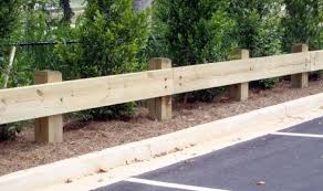 Guard Rails For Parking Lots Bridges And More Mauldin Cook Fence Backyard Fence Cedar Homes