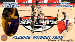 Nba Disney World Orlando Bubble Simulation Nba 2k20 Ps4 Youtube