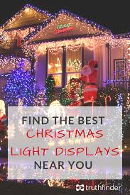 Find Christmas Light Displays Near You With This Interactive Map Christmas Light Displays Christmas Lights Light Display