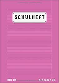 Wählen sie die gewünschte klasse um das papier mit der richtigen lineatur herunterzuladen. Amazon Com Schulheft A4 Lineatur 3r 50 Blatt Schreibheft Lineatur 3 Mit Rand Deutschheft Klasse 3 Din A4 Rosa German Edition 9798671947403 Geschichtenz Svgn Books