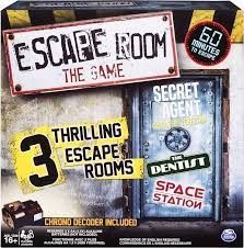 Check spelling or type a new query. Amazon Com Escape Room The Game With 3 Thrilling Escape Rooms To Play For Ages 16 And Up Edition May Vary Everything Else