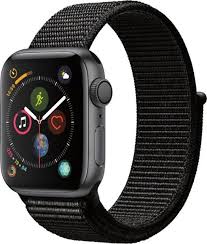 Best Buy Apple Watch Series 4 Gps 40mm Space Gray Aluminum Case With Black Sport Loop Space Gray Aluminum Mu672ll A Apple Watch Series Apple Watch Buy Apple Watch
