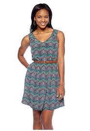 A Byer Keyhole Back Zig Zag Printed Dress Belk Com Dresses For Tweens Dresses Belk