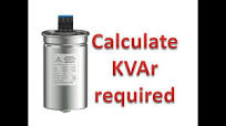 Calculate Capacitor KVAr