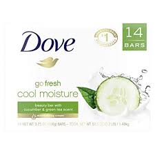 This is not an accident: Dove Soap Bar Cool Moisture 3 75 Oz 14 Bars