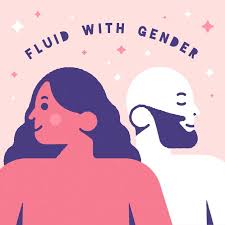 El género es una ilusión y el espectro de la sexualidad es diverso. Fluido Con Movimiento De Genero Neutral Vector Gratis