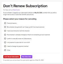 If you purchased elsewhere, contact the store directly. Cancelling Subscriptions On Twitch