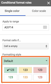 How To Use Conditional Formatting In Google Sheets Google Sheets Google Tricks Google
