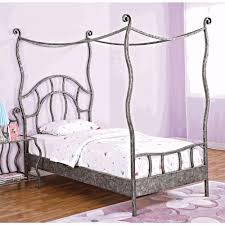 Child canopy bed for bedroom in gray colors. Twin Size Bed Archives Home Furniture Decors