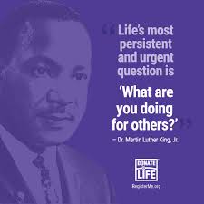On this National Day of Service, thank you to all who are helping others.  💙💚 You can help save and heal lives by registering your decision to be an  organ, eye and