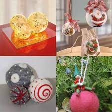 Zum einen benötigen sie weihnachtskugeln aus glas. Weihnachtskugeln Basteln Ideen Mit Anleitung Basteln Fur Weihnachten