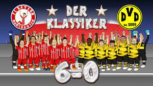 20+ bayern vs dortmund comic background. Der Klassiker F Ja 6 0 Bayern Munich Vs Borussia Dortmund Goals Highlights Youtube