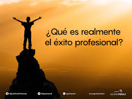 Exitus, salida, los ingleses la adoptaron como exit. Que Es Realmente El Exito Profesional