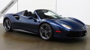 The latest addition to the prancing horse range to achieve this result the ferrari styling centre completely reworked the aesthetics compared to the 488 gtb. Car Of The Month 2017 Ferrari 488 Spider Robb Report