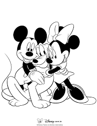 Minnie mouse kisses mickey coloring pages okids com in color. Mickey Mouse Para Colorir Figura 36 Mickey Mouse Coloring Pages Mickey Coloring Pages Disney Coloring Pages