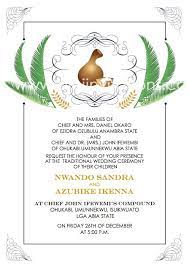 Downloadable Igba Nkwu Invitation Template Traditional Wedding Invitations Igbo Traditional Wedding Wedding Ceremony Traditions