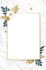 Download Premium Psd Of Rectangle Paper Craft Flower Frame