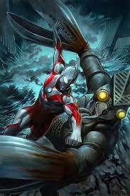ultraman the rise of ultraman 1 textless ŧꃅᙍ ꍏ尺ϯ ծ ੮ℌs շ 乇ɽ superhero art japanese superheroes art