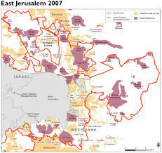 Click on the map for a larger image. Israeli West Bank Barrier Wikipedia