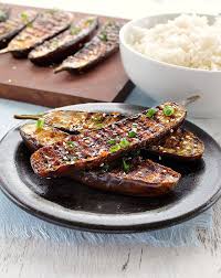Grilled Miso Glazed Japanese Eggplant Recipe Vegan Bbq Recipes Recipetin Eats Food