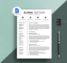 Check spelling or type a new query. Standard Google Docs Resume Template Resume Market Resume Cv Google Docs Template Instant Download