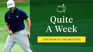 Like rahm, cahill comes from a sporty background having competed in javelin for arizona state. Jon Rahm Has Advised Gamblers To Think Twice About Betting On Him At The Masters As He May Not Even Be In The Field At Augusta