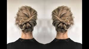 The craze for fashion and beauty is great among. Twisted Updo For Everything Youtube Medium Hair Styles Easy Updo Hairstyles Hair Updos Tutorials