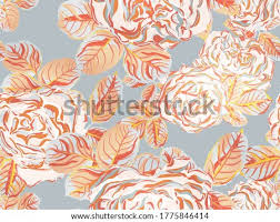 Seamless floral pattern by antje (). Shutterstock Puzzlepix
