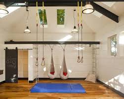 Play Pavilion For Family Exercise And Kids Parties Garagen Makeover Garage Transformation Garagenumbau