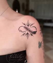 Linked to death, rebirth, initiation and the afterlife. 160 Infinity Tattoo With Names Dates Symbols And More For Women