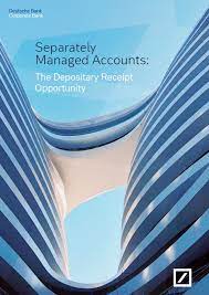 The new entries of mutual fund companies in india were sbi mutual fund, canbank mutual fund, punjab national bank mutual fund, indian bank mutual bob asset management company limited is the amc of bob mutual fund and was incorporated on november 5, 1992. Deutsche Bank Depositary Receipts