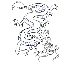This tutorial should do the trick for those that really want to draw something that looks like the original, without directions. How To Draw A Chinese Dragon Easy Drawing Guides