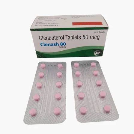 Clenash Clenbuterol 80mg Tablet, 80mcg at ₹ 300/strip in Nagpur | ID: 2855865784112