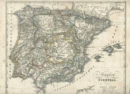 September 1297 wurde die grenze zwischen portugal und kastilien offiziell festgelegt. Vollstandiger Schulatlas Der Neuesten Erdkunde 1850 Spanien U Portugal Genwiki