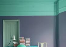 Purple and teal bedroom paint ideas. 22 Clever Color Blocking Paint Ideas To Make Your Walls Pop