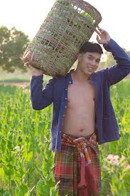 ผ บ าวอ สาน เก บใบยาส บ หน มหล อ นายแบบ ช ดอ สาน ลานคำด ไซน ร อยเอ ด นายแบบ ช ด ท าโพสนางแบบ
