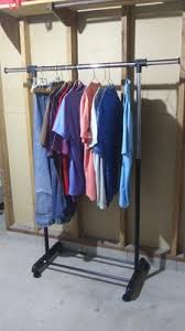 Free shipping for many products! Mainstays Adjustable Rolling Garment Rack Chrome Black Walmart Com Walmart Com