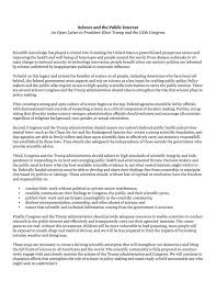 If you need additional help or more examples check out some of the sample letters dear mr. Thousands Of Scientists Signed A Letter Urging Trump To Respect Scientific Integrity