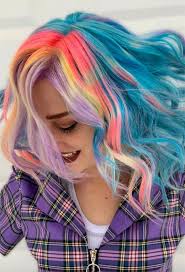 Learn the easiest way to draw different types of anime hair in this video! 53 Magical Holographic Hair Color Ideas To Embrace The Pastel Rainbow