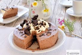 Backe den kuchen etwa 50 minuten. Luftig Leichte Schokoladenmousse Torte Schnell Und Einfach Selber Machen 1x Umruhren Bitte Aka Kochtopf