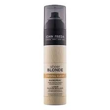 4.50 out of 5 stars (326 reviews) John Frieda Sheer Blonde Crystal Clear Hairspray 250ml Best Price Compare Deals At Pricespy Uk