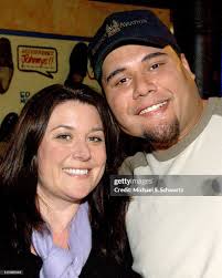 Courtney Cronin and Cain Lopez during Latino Night at The Ice House... News  Photo