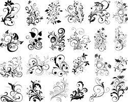 Vector Flowers 1000 Free Floral Swirls For Spring Designs