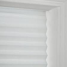 Anyday John Lewis Partners Temporary Pleated Blind White W122 X Drop 160cm Pleated Blind Blinds Types Of Blinds