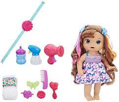 Hasbro Baby Alive Brown Hair Cute Hairstyles Baby Baby Alive Baby Dolls Realistic Baby Dolls