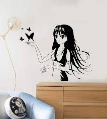 Check spelling or type a new query. Vinyl Wall Decal Anime Manga Butterfly Kids Girl Room Art Stickers Mur Wallstickers4you