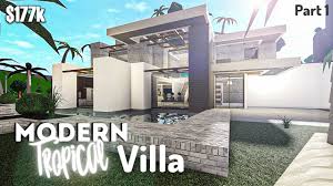 This is a perfect house if you're looking for something cheap and modern. Bloxburg Mid Century Modern Mansion Speedbuild Roblox Youtube