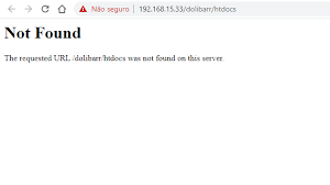The Requested Url Dolibarr Htdocs Was Not Found On This Server Bug Nethserver Community