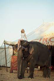 Reese Witherspoon A Day At The Circus Culture Vogue Water For Elephants Elephant Animals