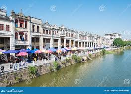Chikan Old Town. a Famous National Historic and Cultural Town of China in  Kaiping, Guangdong, China Editorial Stock Image - Image of chikan, rural:  90767699
